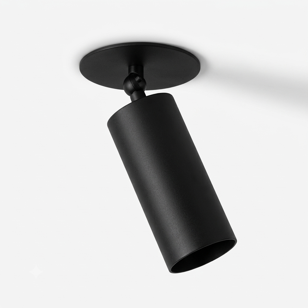 NauticZen Handmade Mid-Century Modern Brass Ceiling Spotlight: Adjustable Accent Lighting
