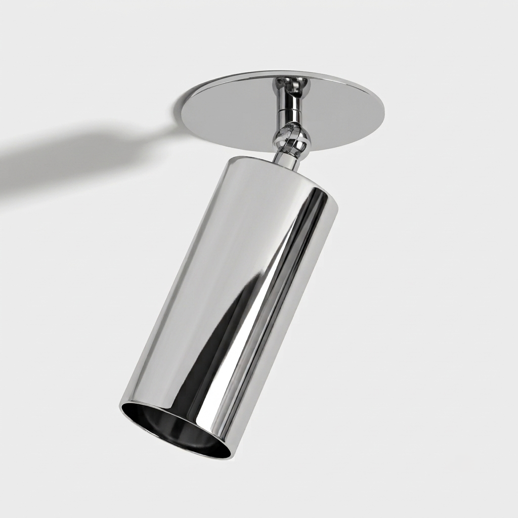 NauticZen Handmade Mid-Century Modern Brass Ceiling Spotlight: Adjustable Accent Lighting