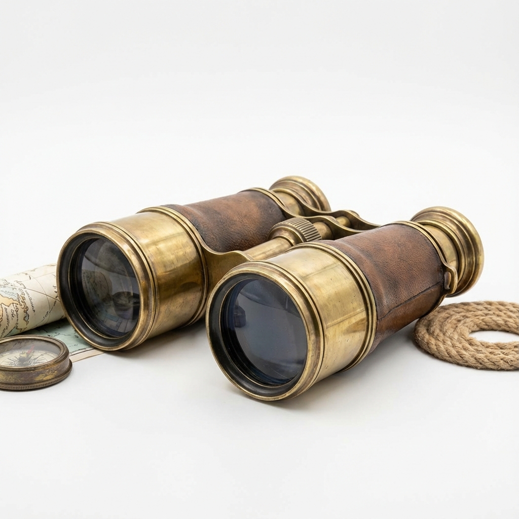 Mini Brass Pocket Kaleidoscope